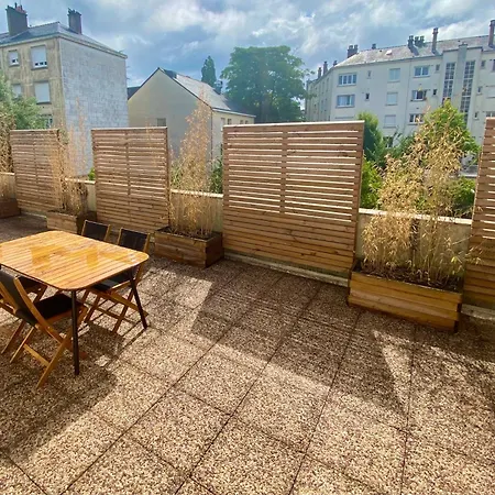 شقة Spacious 2 Luxury Renovated Terrace Garage-madeleine أنجير